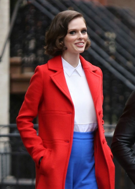COCO ROCHA on the Set of The Face