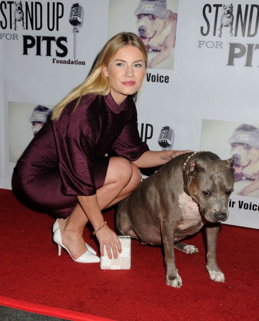 ELISHA CUTHBERT at 2014 Stand Up For The Pits