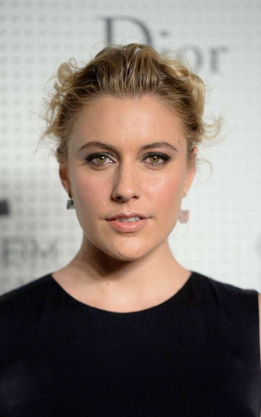 GRETA GERWIG at Guggenheim Young Collectors Party