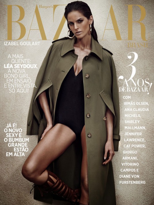 IZABEL GOULART in Harper's Bazaar Magazine