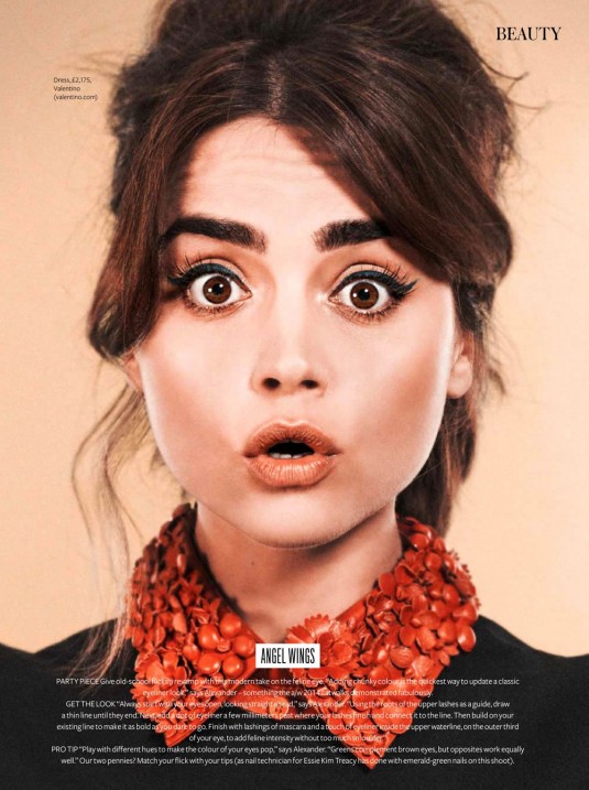 JENNA LOUISE COLEMAN in InStyle Magazine