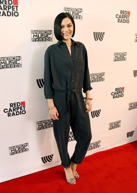 JESSIE J at American Music Awards Radio Row