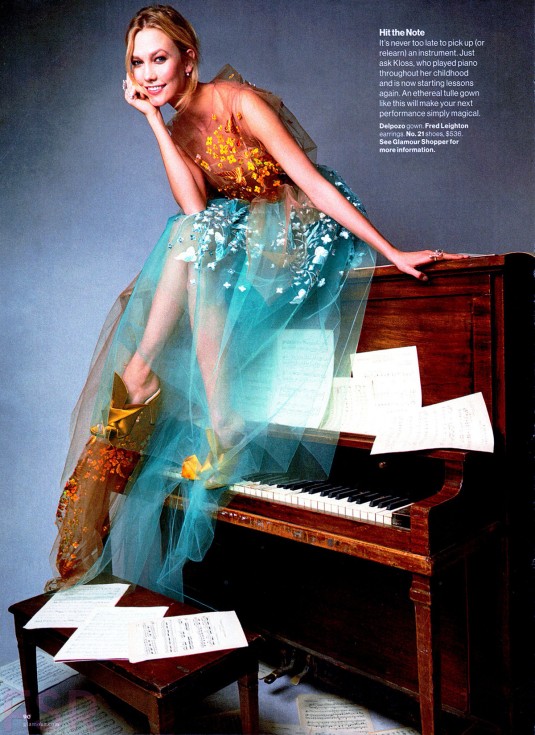 Karlie Kloss In Glamour Magazine Hawtcelebs