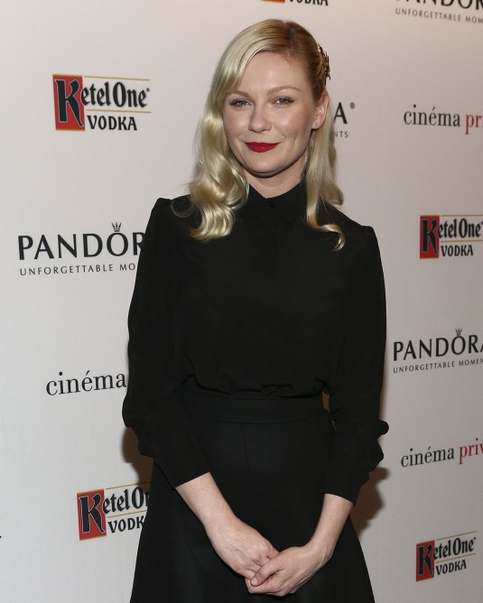 KIRSTEN DUNST at Pandora Jewelry Presents A Most Violent Year
