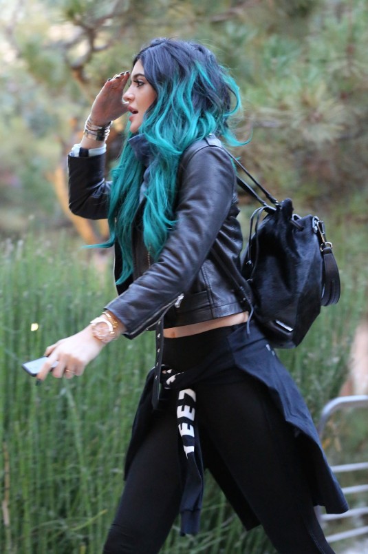 KYLIE JENNER Out in Beverly Hills