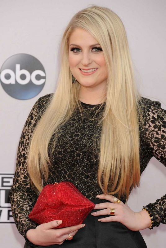 MEGHAN TRAINOR at 2014 AMA