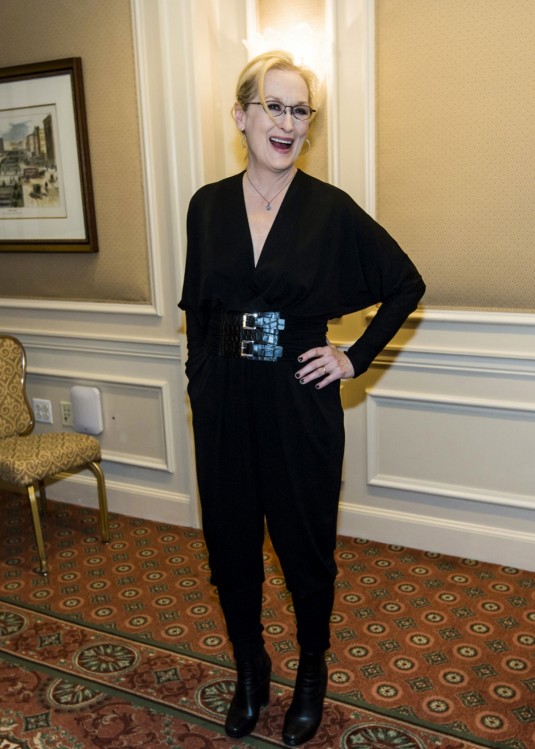 MERYL STREEP at Into The Woods Press Conference