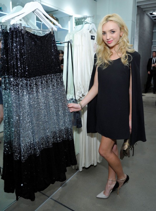 PEYTON LIST at Nasty Gal Melrose Store Opening