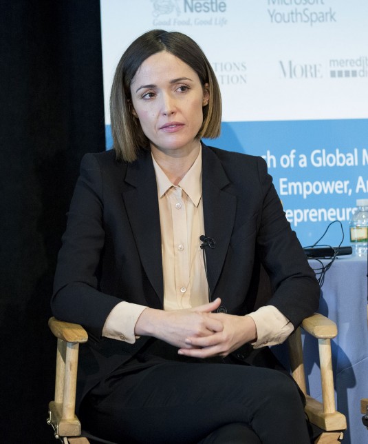 ROSE BYRNE at Women's Entrepreneurship Day