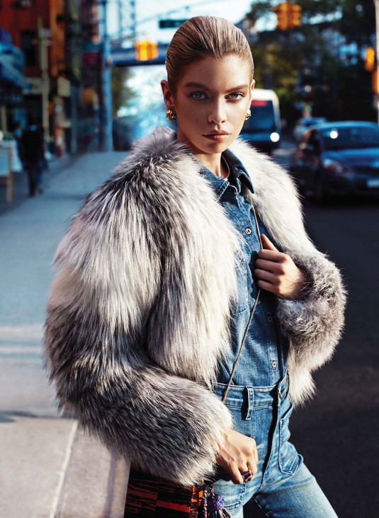 STELLA MAXWELL in Elle Magazine