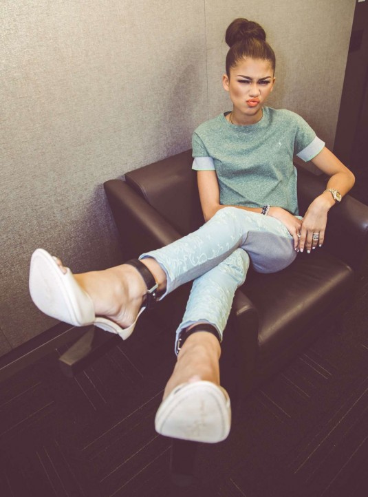 ZENDAYA COLEMAN in NKD Magazine