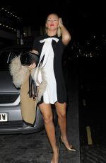 AISLEYNE HORGAN-WALLACE at Now Christmas Party in London