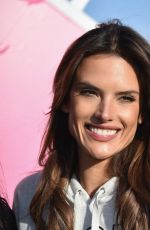 ALESSANDRA AMBROSIO Departing for the London for 2014 Victoria