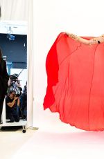 ALESSANDRA AMBROSIO Fitting for Victoria