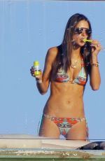 ALESSANDRA AMBROSIO in Bikini at a Beach in Malibu 0811