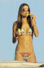 ALESSANDRA AMBROSIO in Bikini at a Beach in Malibu 0811