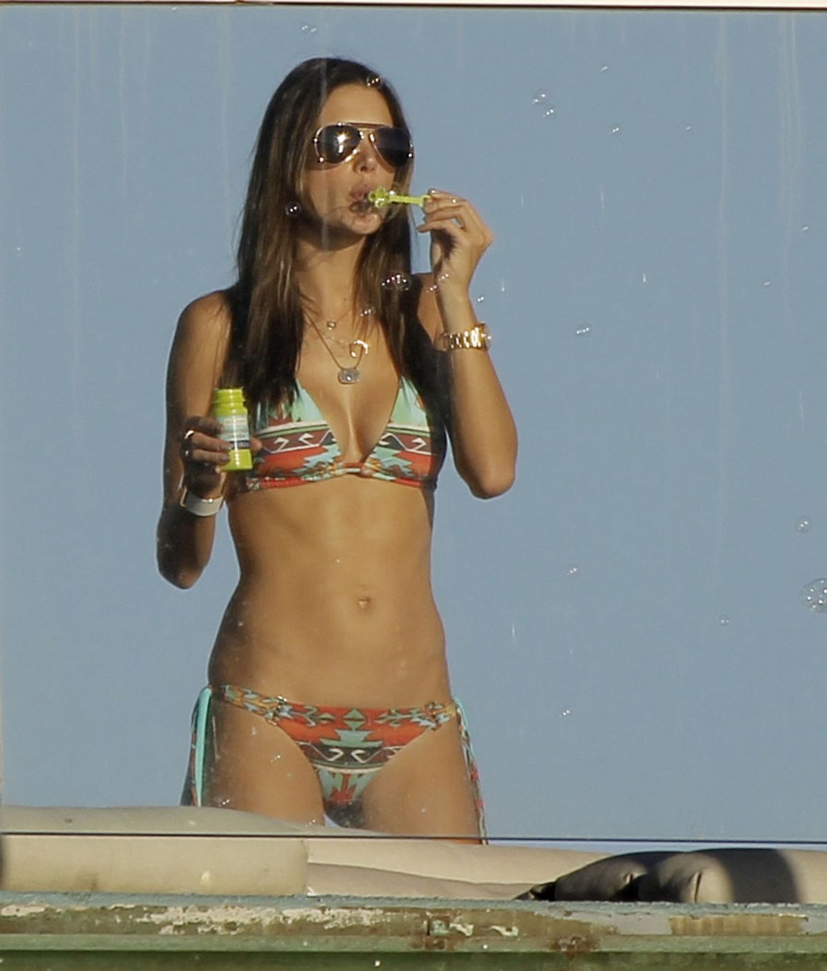Alessandra Ambrosio In Bikini At A Beach In Malibu Hawtcelebs