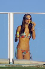 ALESSANDRA AMBROSIO in Bikini at a Beach in Malibu 0811