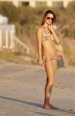 ALESSANDRA AMBROSIO in Bikini at a Beach in Malibu 0811