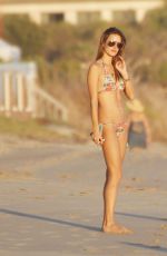 ALESSANDRA AMBROSIO in Bikini at a Beach in Malibu 0811