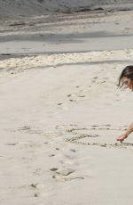 ALESSANDRA AMBROSIO in Bikini at a Beach in St. Barts 2611