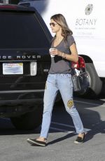 ALESSANDRA AMBROSIO in Jeans Out and About in Los Angeles