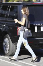 ALESSANDRA AMBROSIO in Jeans Out and About in Los Angeles