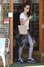 ALESSANDRA AMBROSIO in Tights Out and About in Los Angeles 1711