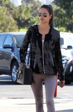 ALESSANDRA AMBROSIO in Tights Out and About in Los Angeles 1711