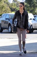 ALESSANDRA AMBROSIO in Tights Out and About in Los Angeles 1711