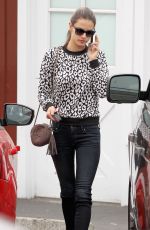 ALESSANDRA AMBROSIO Out and About in Brentwood 3110