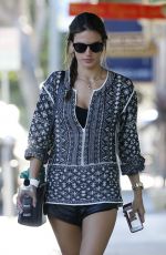 ALESSANDRA AMBROSIO Out and About in Santa Monica 0511