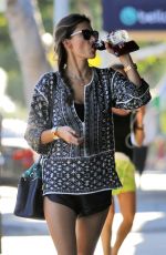 ALESSANDRA AMBROSIO Out and About in Santa Monica 0511