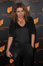 ALISON KING at RTS Awards 2015 in Manchester