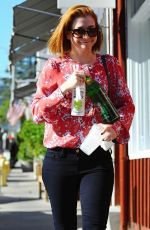 ALYSON HANNIGAN Out Shopping at Brentwood Country Mart 0711