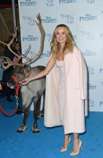 AMANDA HOLDEN at Celebrity Singalong from Frozen at Royal Albert Hall