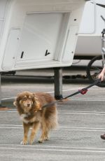 AMANDA SEYFRIE and Her Dog Finn Out and About in Los Angeles 3010