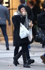 AMANDA SEYFRIED Out Shopping on the Champs-elysées Avenue in Paris