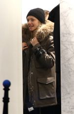 AMANDA SEYFRIED Out Shopping on the Champs-elysées Avenue in Paris