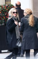 AMANDA SEYFRIED Out Shopping on the Champs-elysées Avenue in Paris