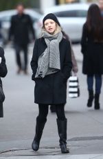 AMANDA SEYFRIED Out Shopping on the Champs-elysées Avenue in Paris