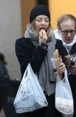 AMANDA SEYFRIED Out Shopping on the Champs-elysées Avenue in Paris