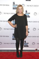 AMY POEHLER at a Panel Discussion in New York