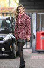 AMY WILLERTON Leaves ITV Studios in London 1111
