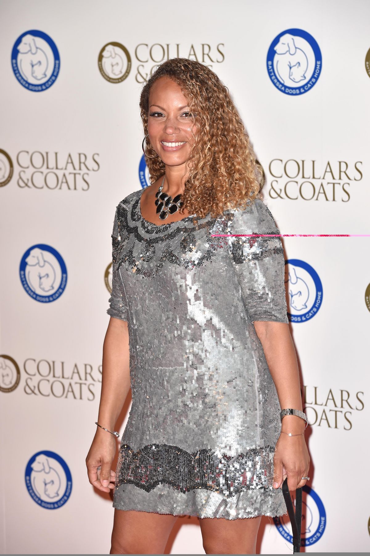 ANGELA GRIFFIN at Battersea Dog’s Collars and Coats Gala in London