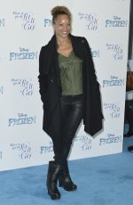 ANGELA GRIFFIN at Celebrity Singalong from Frozen at Royal Albert Hall
