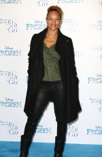 ANGELA GRIFFIN at Celebrity Singalong from Frozen at Royal Albert Hall