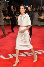 ANGELINA JOLIE at the Unbroken Premiere in London