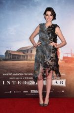 ANNE HATHAWAY at Interstellar Premiere in New York