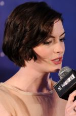 ANNE HATHAWAY at Interstellar Press Conference in West Shangai